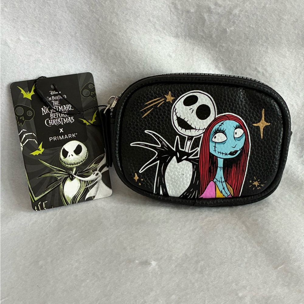 NWT Primark Black Nightmare Before Christmas Pouch